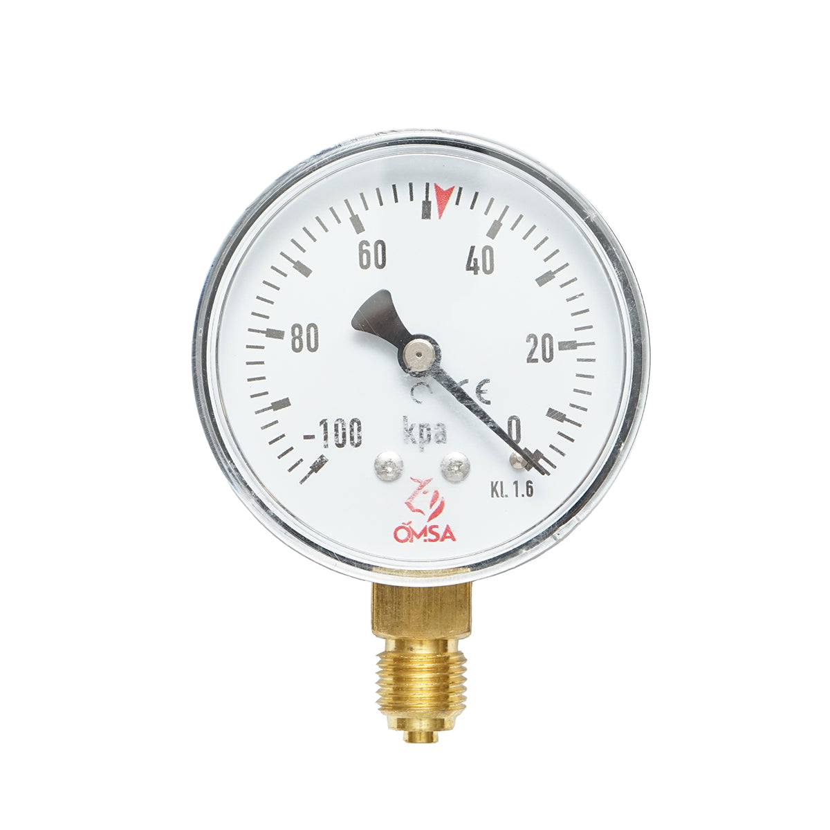 Vacuum gauge fi 63mm for cow milking machine Breckner Germany